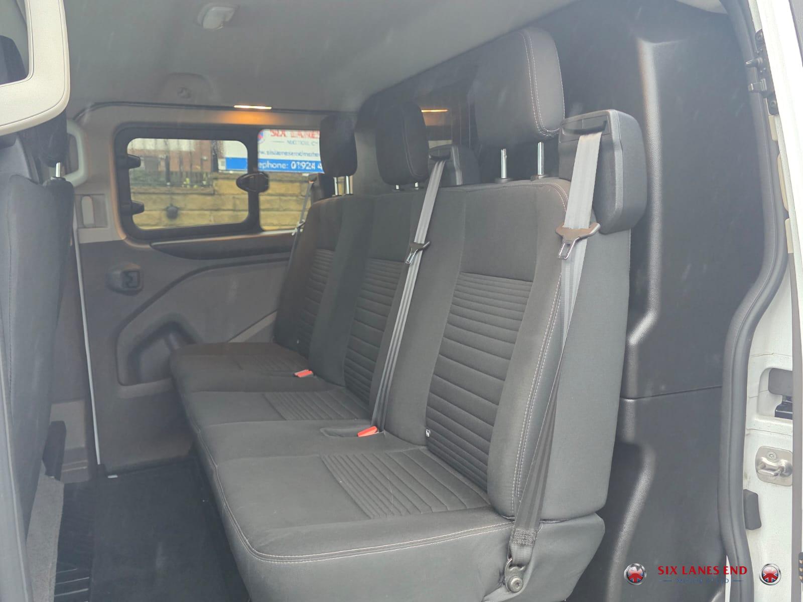 Ford Transit Custom 2.0 320 EcoBlue Limited Crew Van Double Cab 5dr Diesel Manual L2 H1 Euro 6 (s/s) (130 ps)