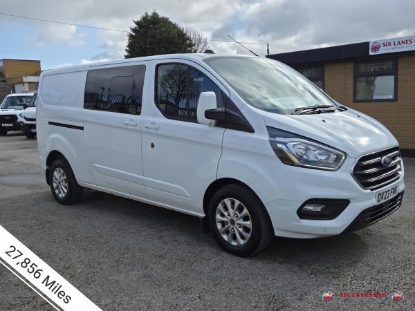 Ford Transit Custom 2.0 320 EcoBlue Limited Crew Van Double Cab 5dr Diesel Manual L2 H1 Euro 6 (s/s) (130 ps)