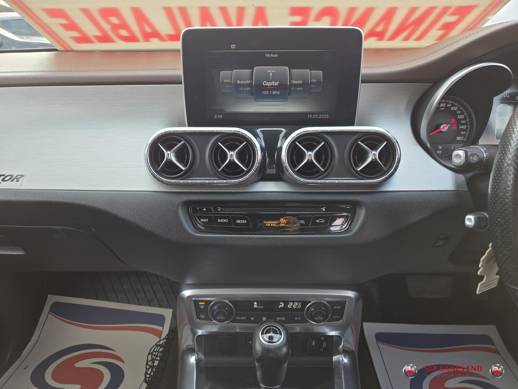 Mercedes-Benz X Class 3.0 CDI V6 Power Pickup Double Cab 4dr Diesel G-Tronic+ 4MATIC Euro 6 (258 ps)