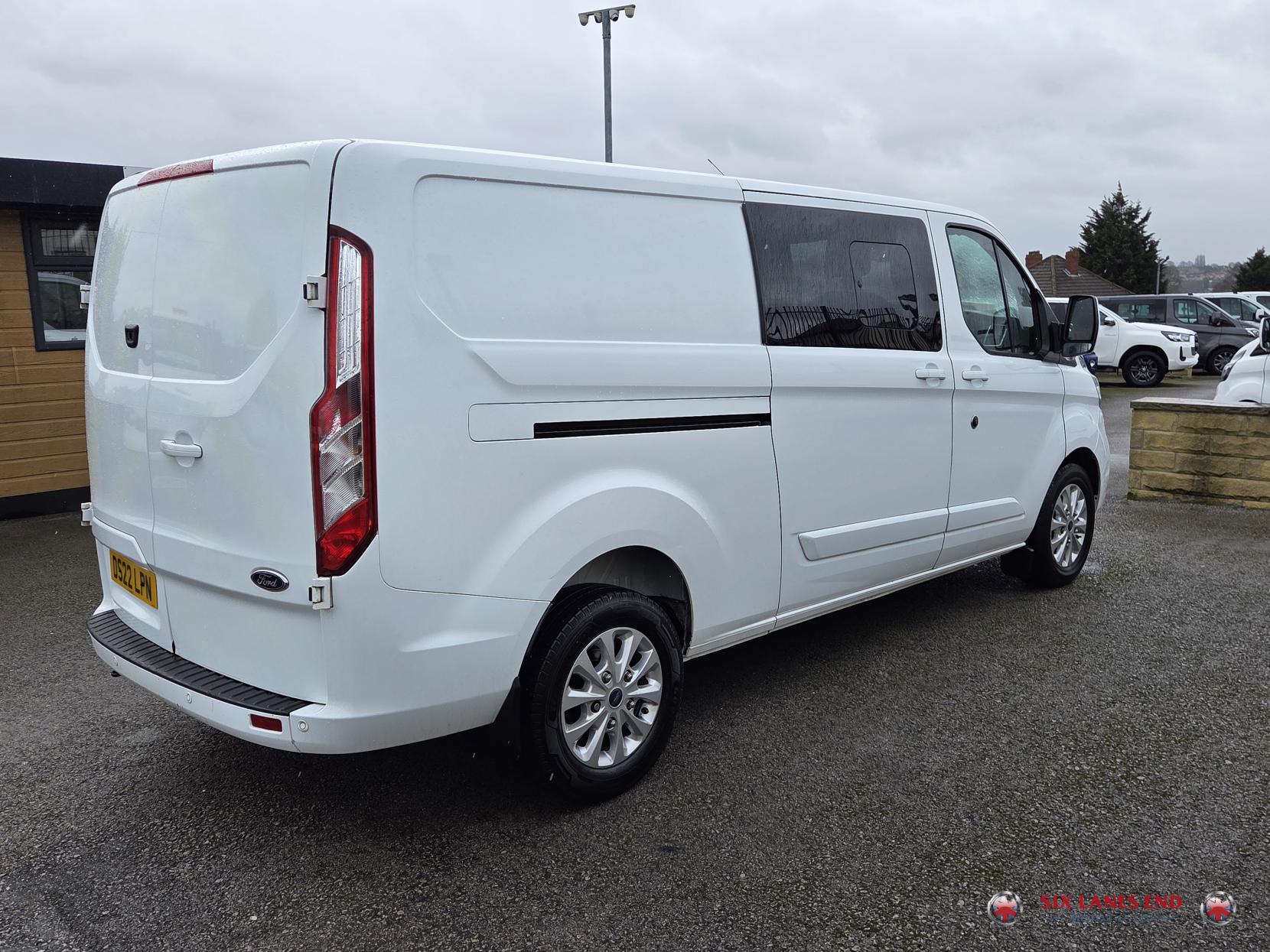 Ford Transit Custom 2.0 320 EcoBlue Limited Crew Van Double Cab 5dr Diesel Manual L2 H1 Euro 6 (s/s) (6 Seat) (130 ps)