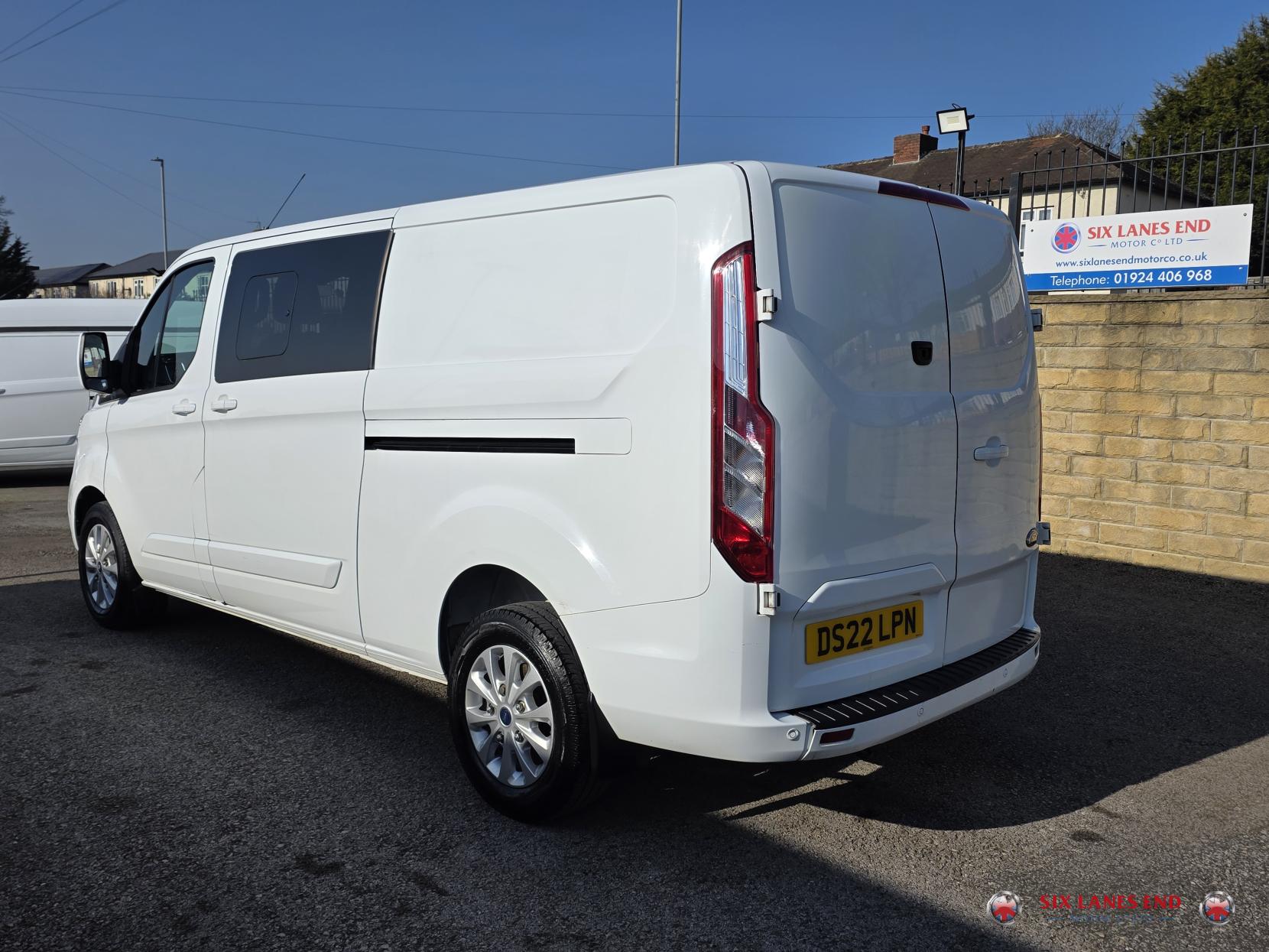 Ford Transit Custom 2.0 320 EcoBlue Limited Crew Van Double Cab 5dr Diesel Manual L2 H1 Euro 6 (s/s) (6 Seat) (130 ps)