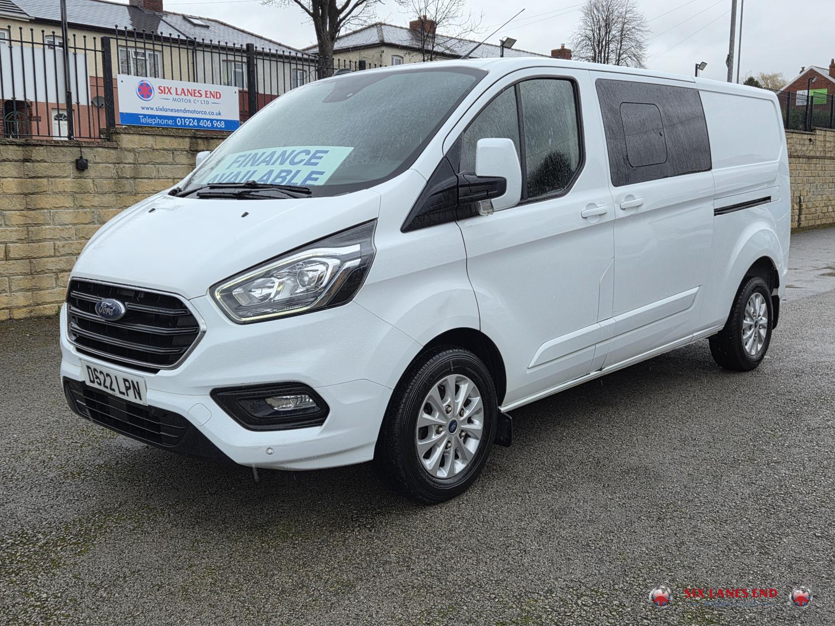 Ford Transit Custom 2.0 320 EcoBlue Limited Crew Van Double Cab 5dr Diesel Manual L2 H1 Euro 6 (s/s) (6 Seat) (130 ps)