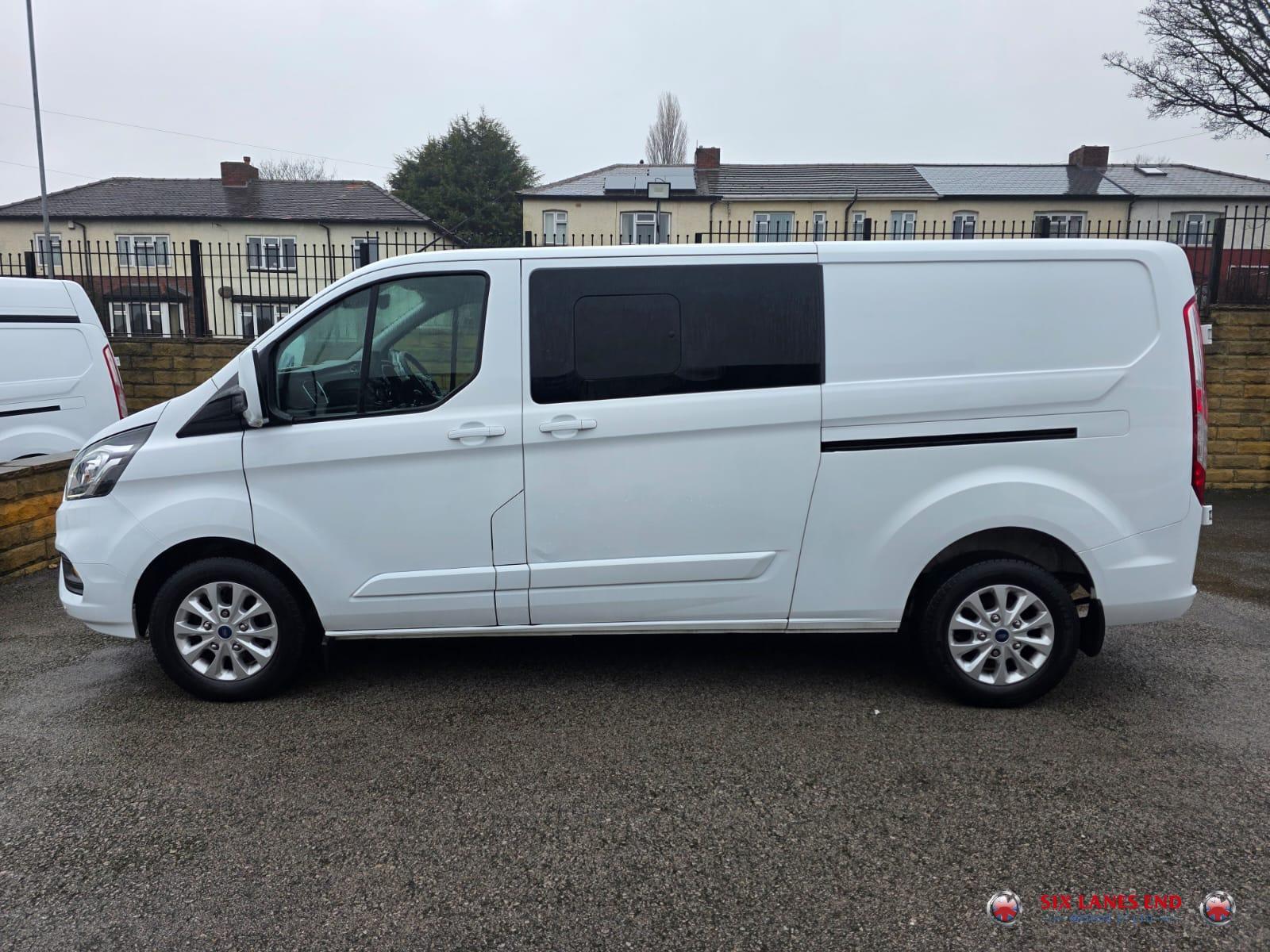 Ford Transit Custom 2.0 320 EcoBlue Limited Crew Van Double Cab 5dr Diesel Manual L2 H1 Euro 6 (s/s) (6 Seat) (130 ps)