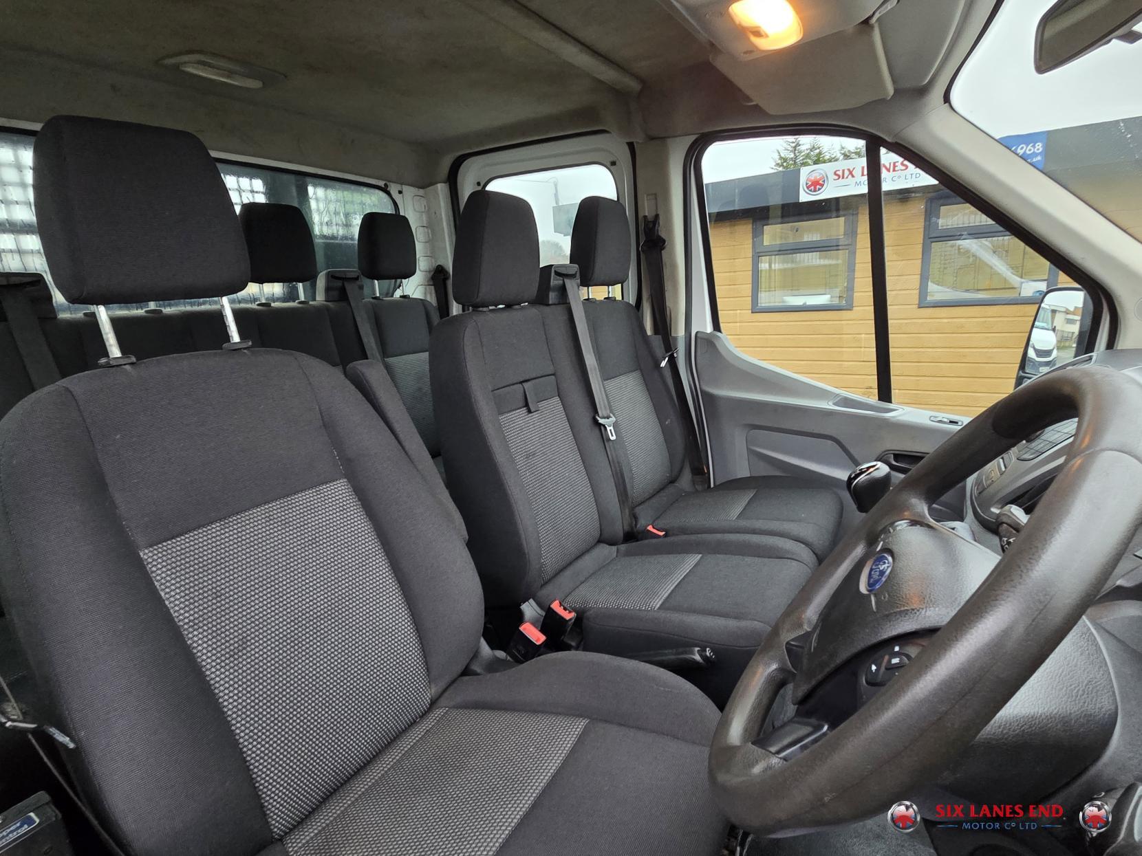 Ford Transit 2.0 350 EcoBlue 1-Way Double Tipper Double Cab 4dr Diesel Manual RWD L3 Euro 6 (1-Way, Aluminium, 1-Stop) (130 ps)