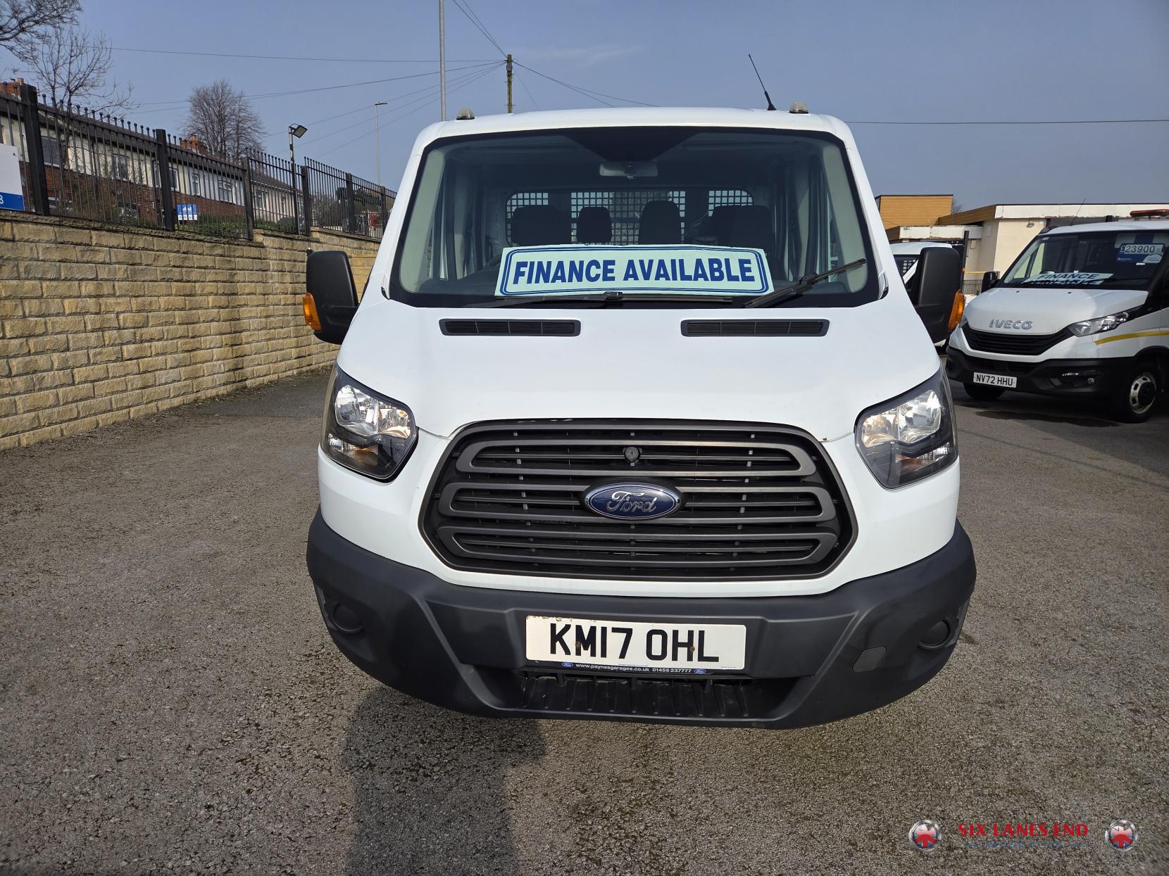 Ford Transit 2.0 350 EcoBlue 1-Way Double Tipper Double Cab 4dr Diesel Manual RWD L3 Euro 6 (1-Way, Aluminium, 1-Stop) (130 ps)