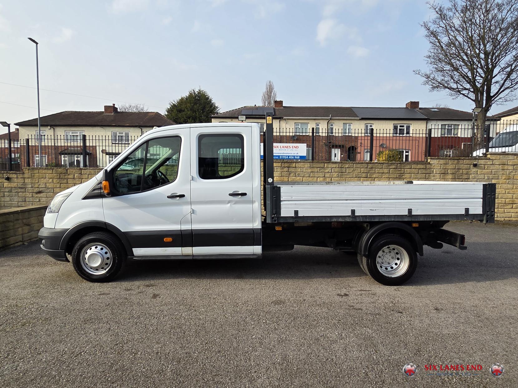 Ford Transit 2.0 350 EcoBlue 1-Way Double Tipper Double Cab 4dr Diesel Manual RWD L3 Euro 6 (1-Way, Aluminium, 1-Stop) (130 ps)