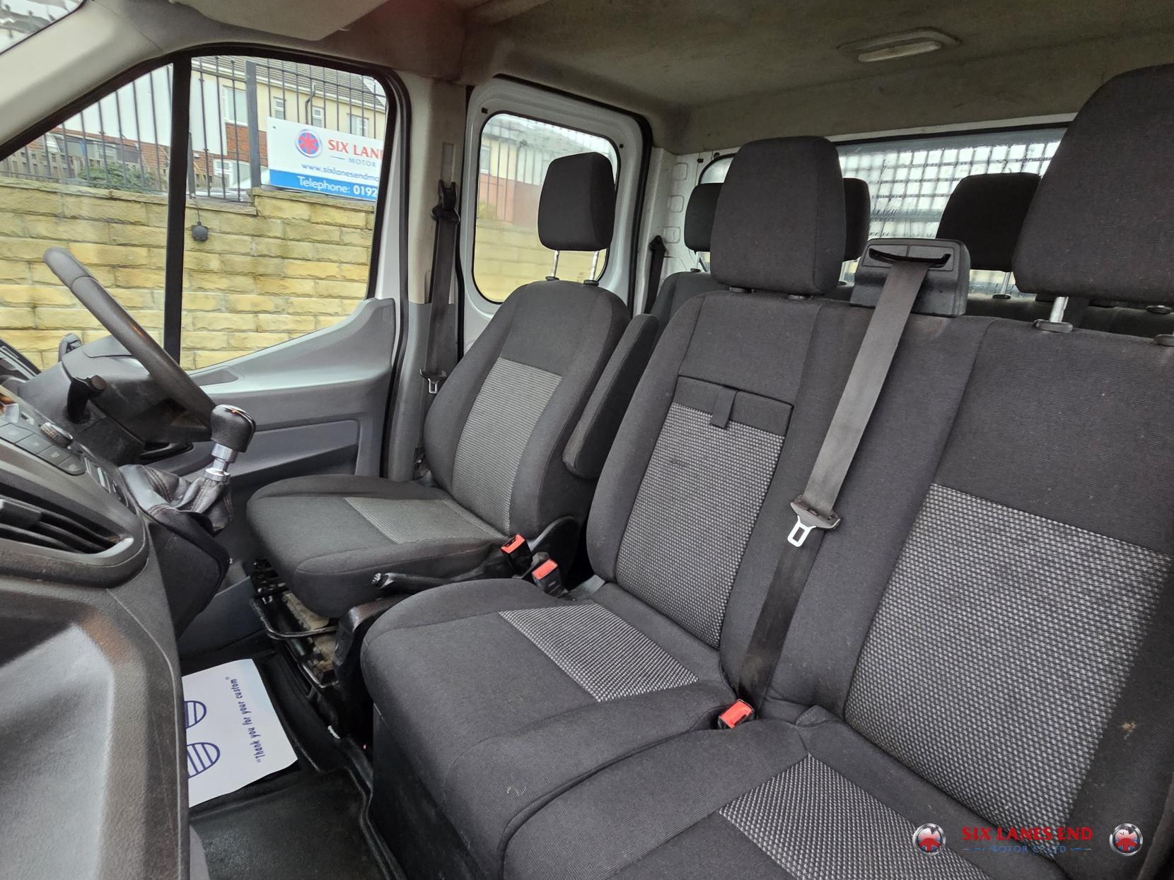 Ford Transit 2.0 350 EcoBlue 1-Way Double Tipper Double Cab 4dr Diesel Manual RWD L3 Euro 6 (1-Way, Aluminium, 1-Stop) (130 ps)