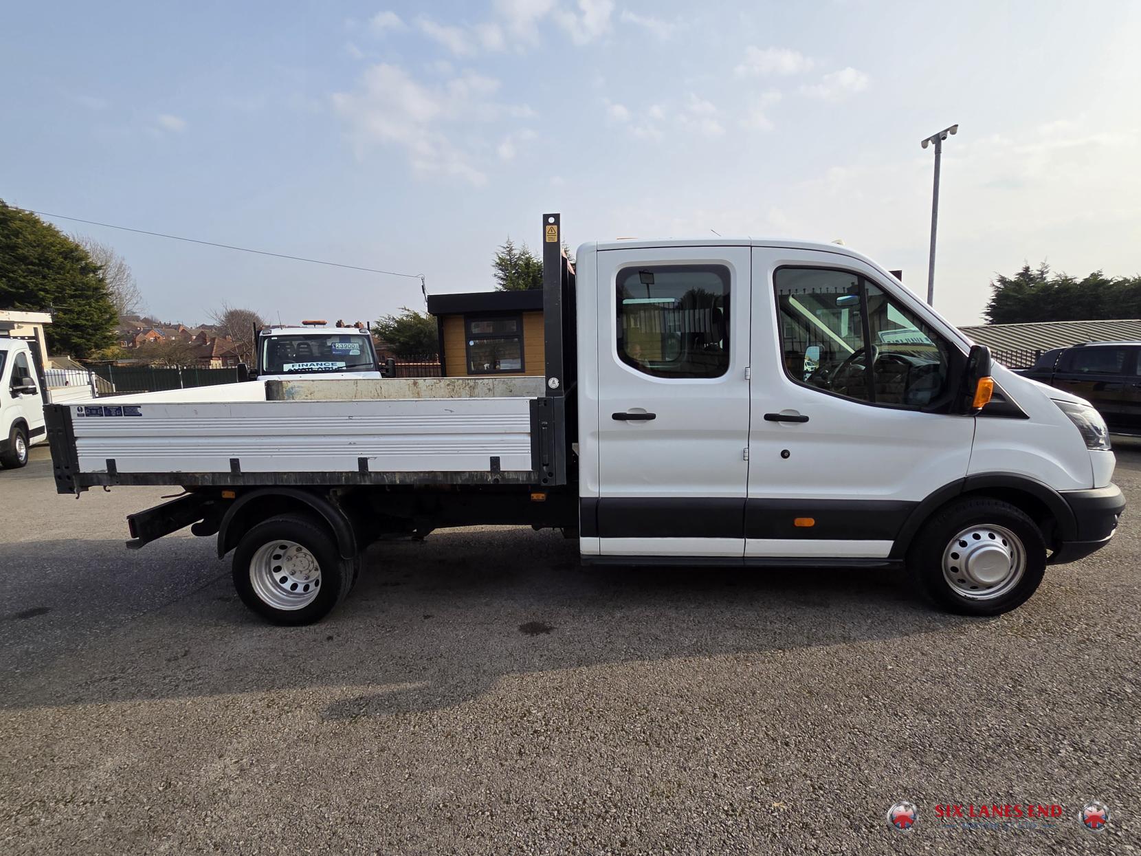 Ford Transit 2.0 350 EcoBlue 1-Way Double Tipper Double Cab 4dr Diesel Manual RWD L3 Euro 6 (1-Way, Aluminium, 1-Stop) (130 ps)