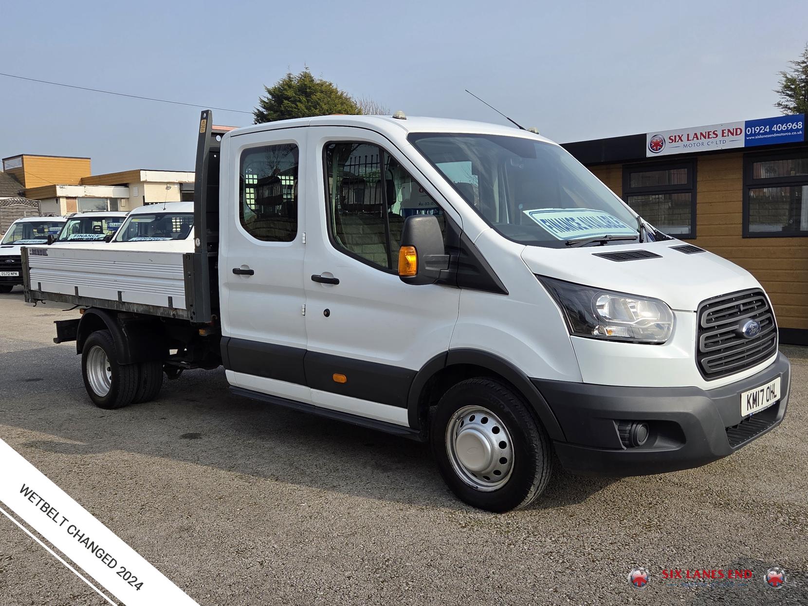 Ford Transit 2.0 350 EcoBlue 1-Way Double Tipper Double Cab 4dr Diesel Manual RWD L3 Euro 6 (1-Way, Aluminium, 1-Stop) (130 ps)