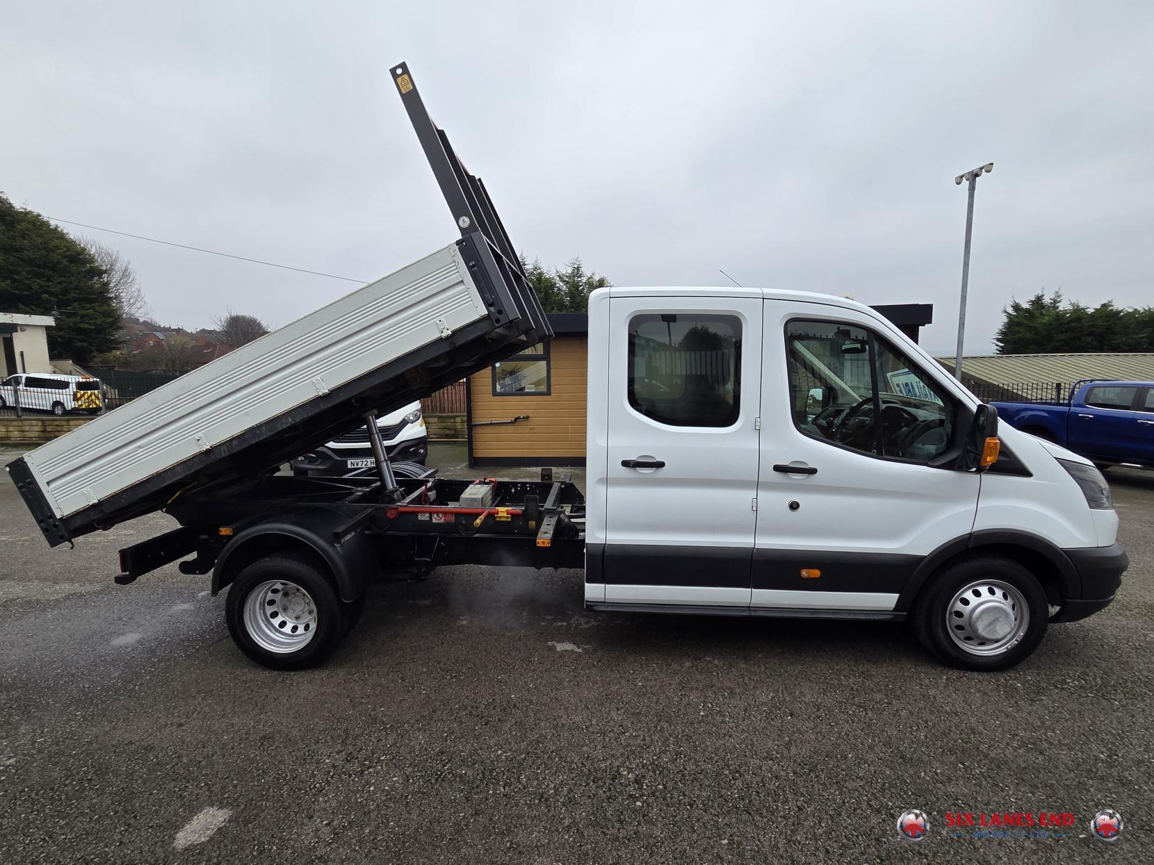 Ford Transit 2.0 350 EcoBlue 1-Way Double Tipper Double Cab 4dr Diesel Manual RWD L3 Euro 6 (1-Way, Aluminium, 1-Stop) (130 ps)