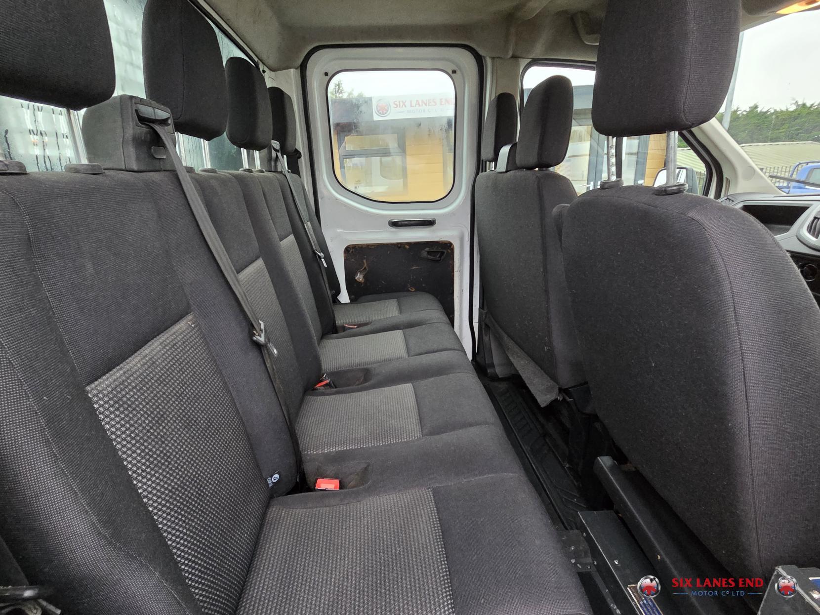 Ford Transit 2.0 350 EcoBlue 1-Way Double Tipper Double Cab 4dr Diesel Manual RWD L3 Euro 6 (1-Way, Aluminium, 1-Stop) (130 ps)