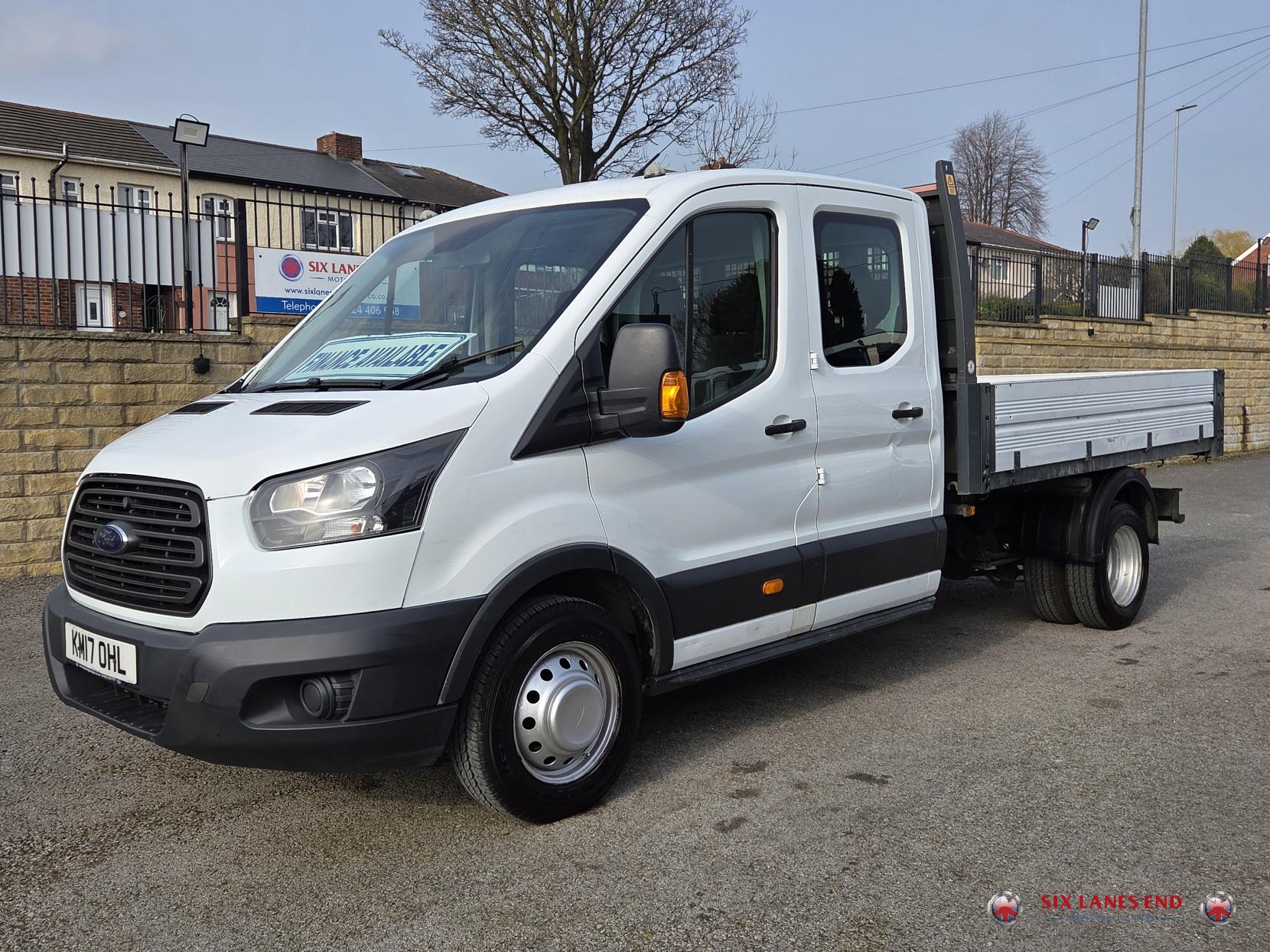 Ford Transit 2.0 350 EcoBlue 1-Way Double Tipper Double Cab 4dr Diesel Manual RWD L3 Euro 6 (1-Way, Aluminium, 1-Stop) (130 ps)