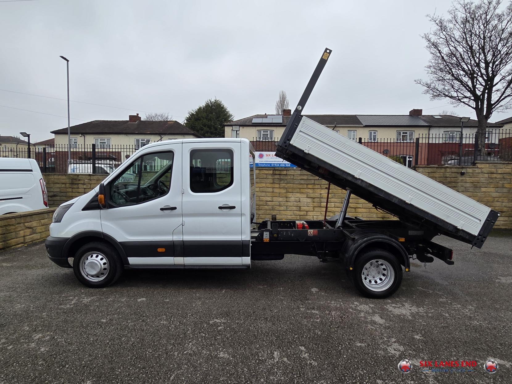 Ford Transit 2.0 350 EcoBlue 1-Way Double Tipper Double Cab 4dr Diesel Manual RWD L3 Euro 6 (1-Way, Aluminium, 1-Stop) (130 ps)