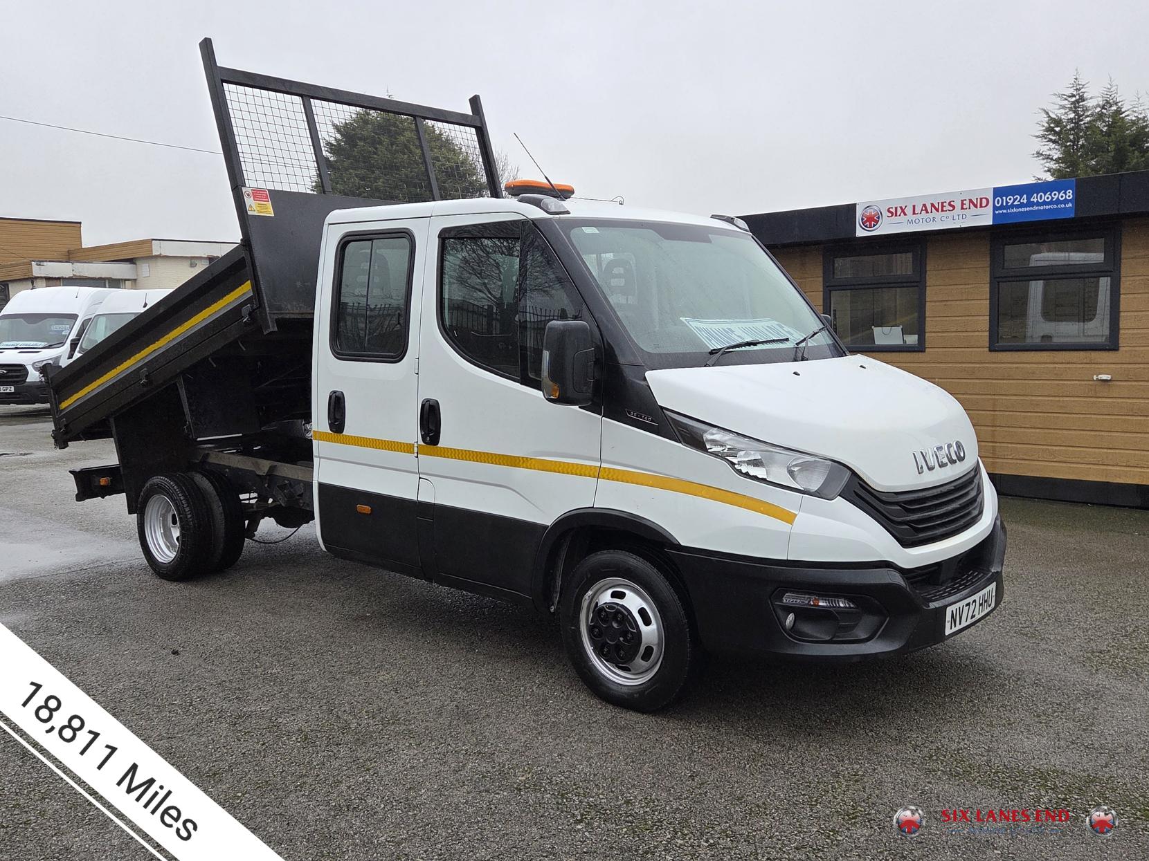 Iveco Daily 2.3D HPI 14V 35C 3750 Tipper Double Cab 4dr Diesel Manual L3 Euro 6 (s/s) (DRW) (136 ps)