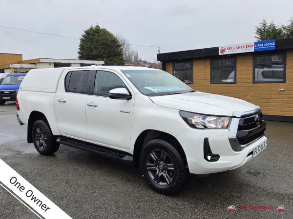 Toyota Hilux 2.4 D-4D Icon Pickup Double Cab 4dr Diesel Auto 4WD Euro 6 (s/s) (150 ps)