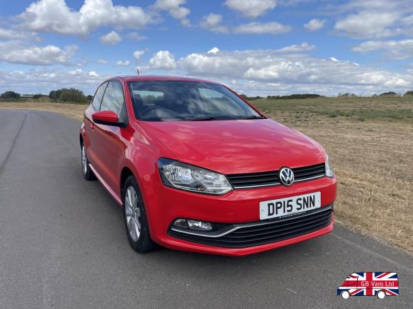 2015 VOLKSWAGEN POLO 1.0 BLUEMOTION TECH SE HATCHBACK 3DR PETROL MANUAL EURO 6 S S... photo