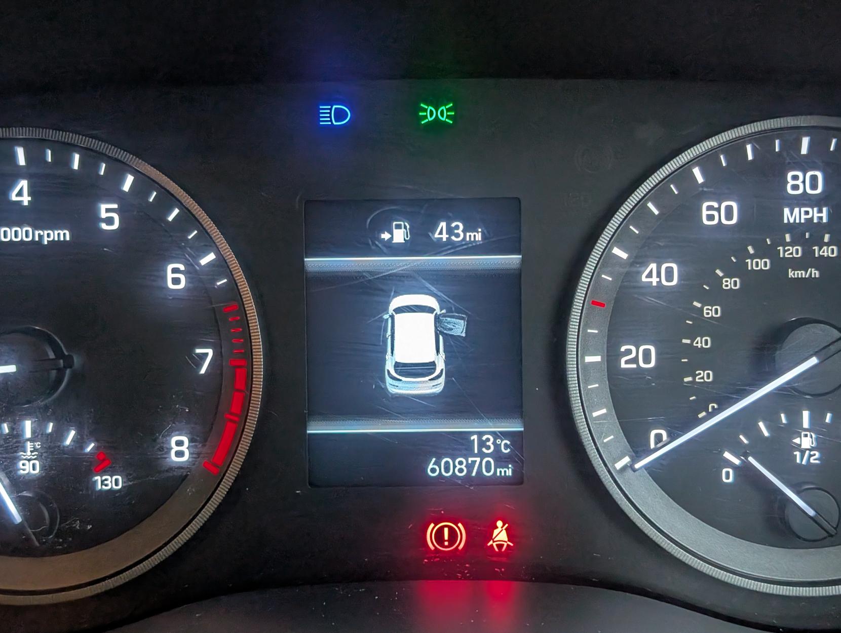 Hyundai TUCSON 1.6 GDi SE Nav SUV 5dr Petrol Manual Euro 6 (s/s) (132 ps)