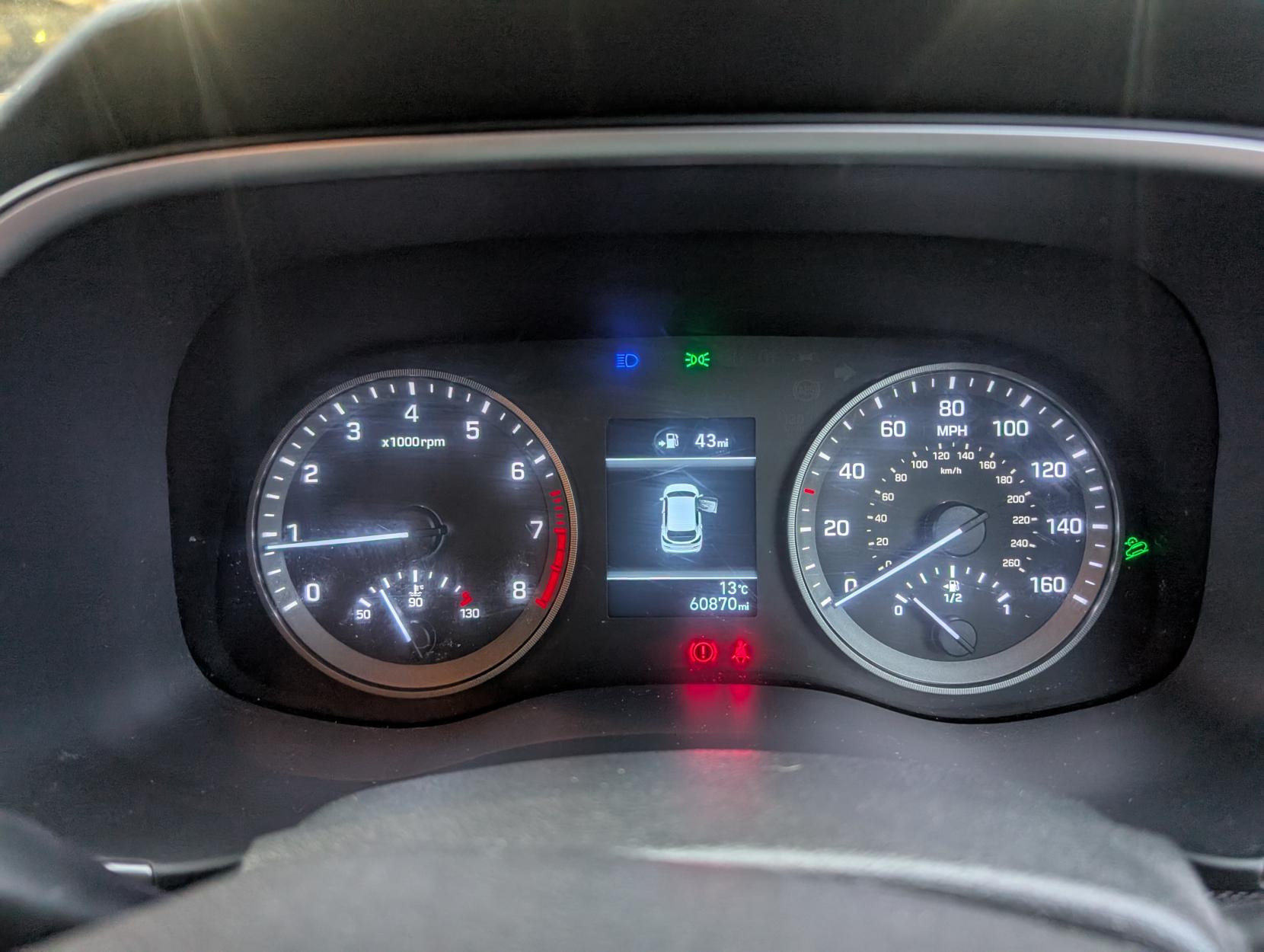 Hyundai TUCSON 1.6 GDi SE Nav SUV 5dr Petrol Manual Euro 6 (s/s) (132 ps)