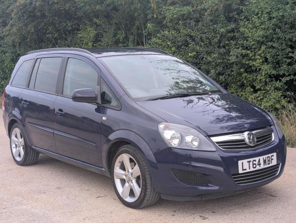 Vauxhall Zafira 1.8 16V Exclusiv MPV 5dr Petrol Manual Euro 5 (120 ps)