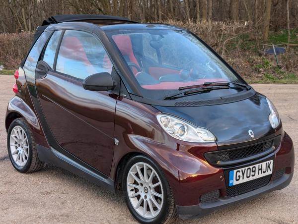 Smart fortwo 1.0 MHD Passion Cabriolet 2dr Petrol Auto Euro 4 (71 bhp)