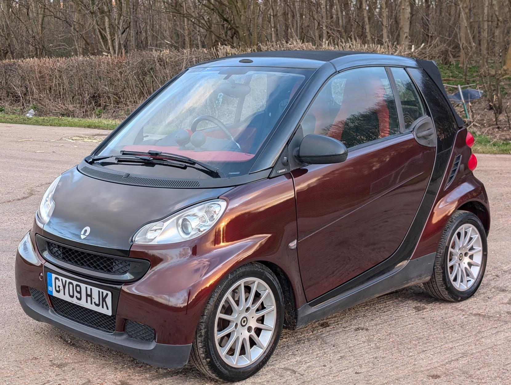 Smart fortwo 1.0 MHD Passion Cabriolet 2dr Petrol Auto Euro 4 (71 bhp)