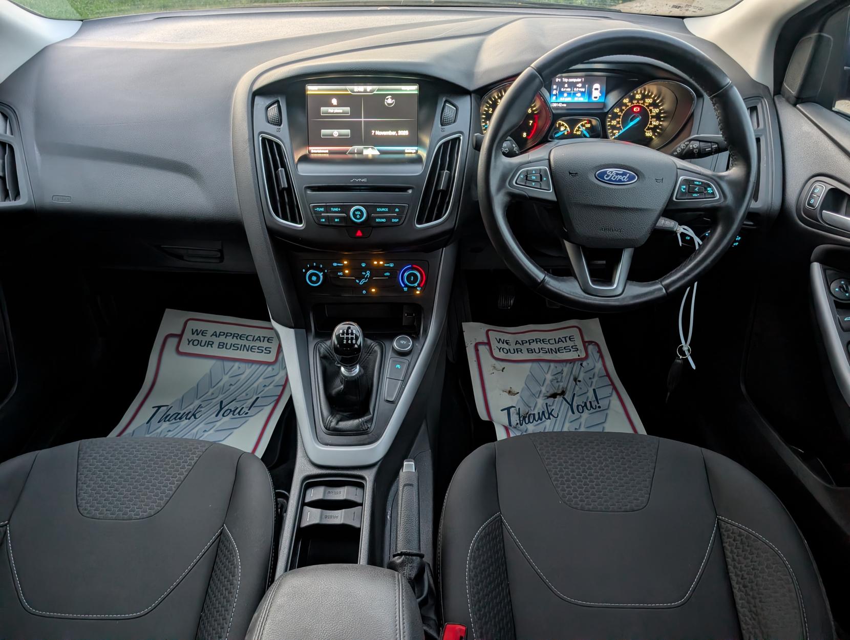 Ford Focus 1.0T EcoBoost Zetec Hatchback 5dr Petrol Manual Euro 6 (s/s) (125 ps)