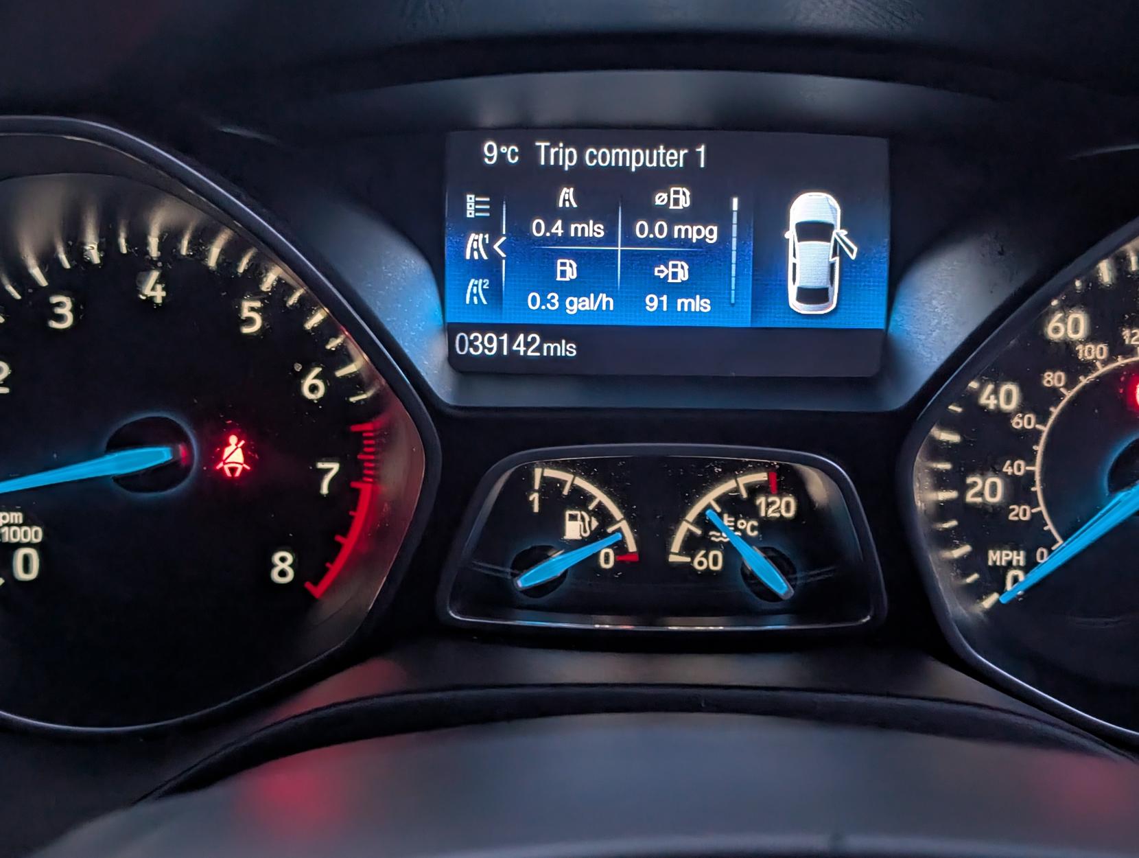 Ford Focus 1.0T EcoBoost Zetec Hatchback 5dr Petrol Manual Euro 6 (s/s) (125 ps)