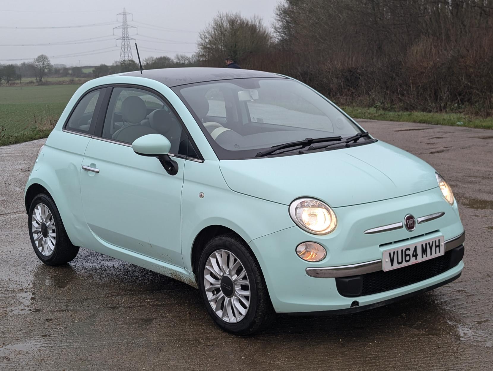 Fiat 500 1.2 Lounge Hatchback 3dr Petrol Manual Euro 6 (s/s) (69 bhp)