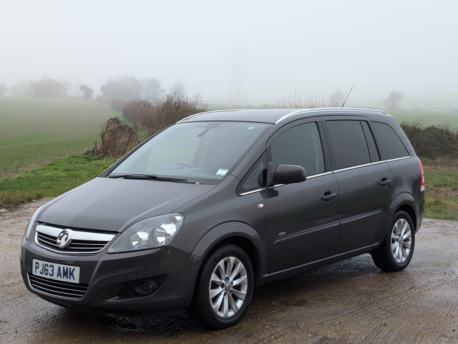 Vauxhall Zafira 1.6 16V Design MPV 5dr Petrol Manual Euro 5 (SNav) (115 ps)