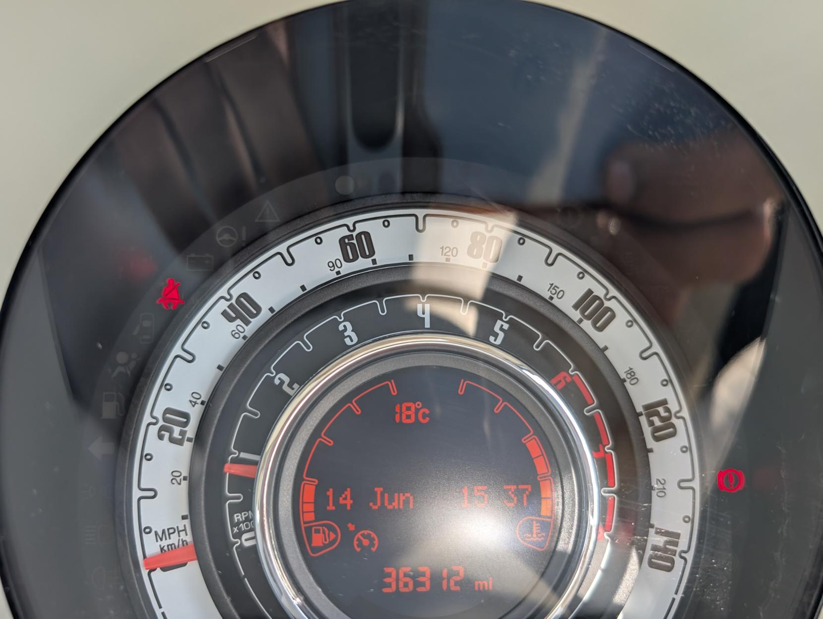 Fiat 500 1.2 Lounge Hatchback 3dr Petrol Manual Euro 6 (s/s) (69 bhp)