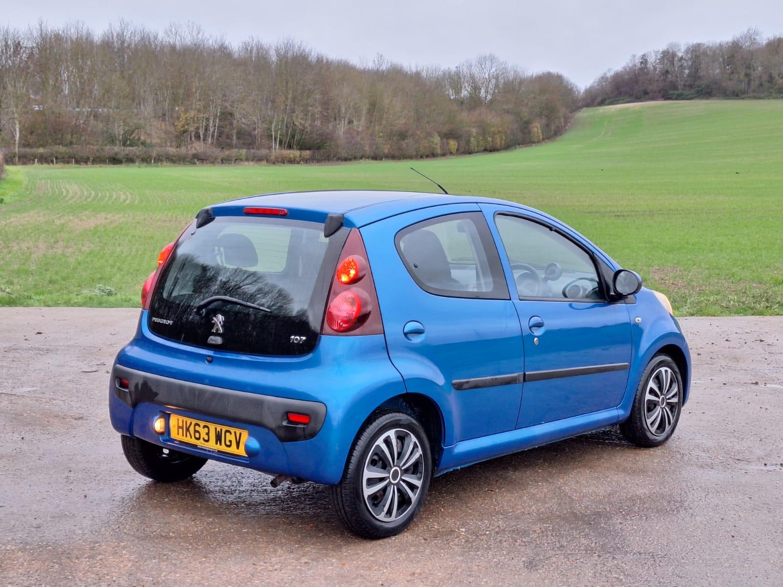 Peugeot 107 1.0 12V Active Hatchback 5dr Petrol Manual Euro 5 (68 ps)