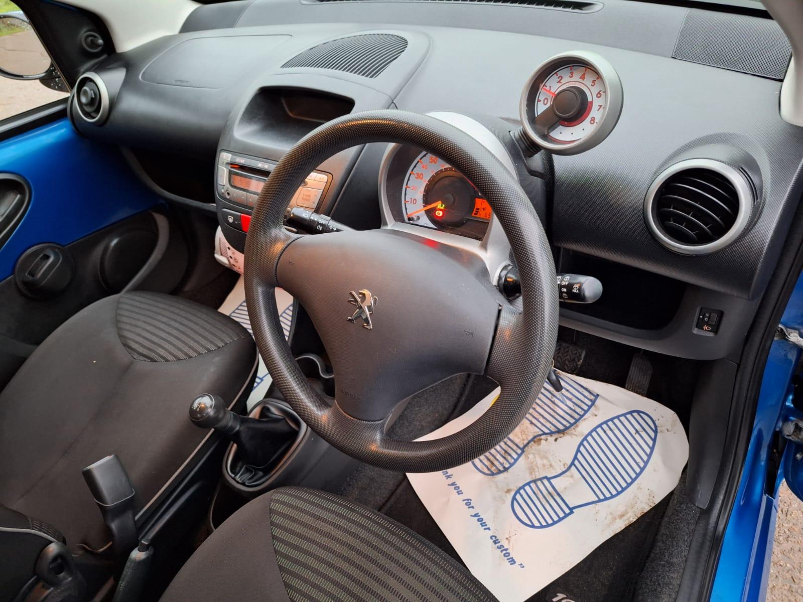 Peugeot 107 1.0 12V Active Hatchback 5dr Petrol Manual Euro 5 (68 ps)