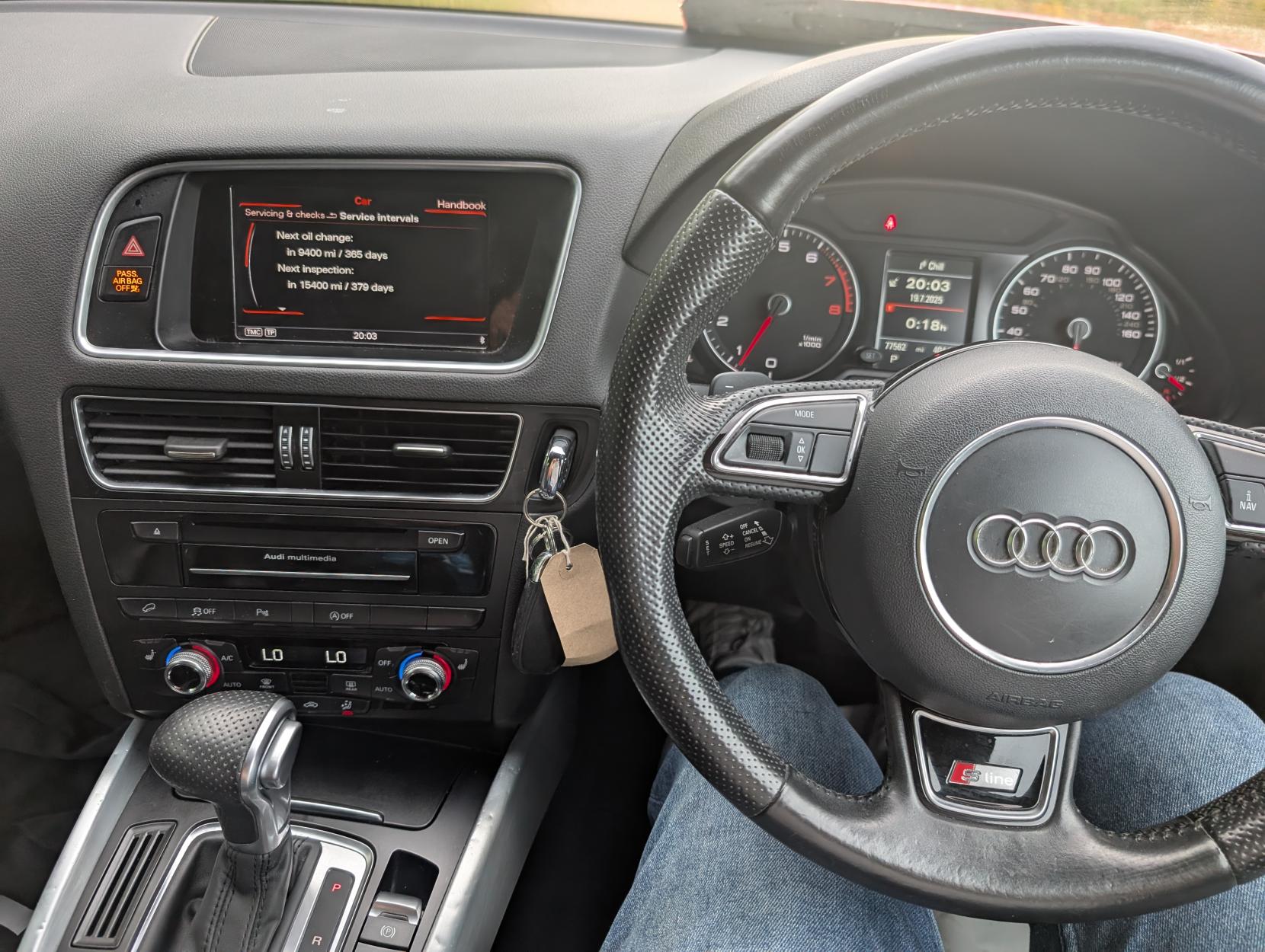 Audi Q5 2.0 TFSI S line SUV 5dr Petrol Tiptronic quattro Euro 6 (s/s) (230 ps)