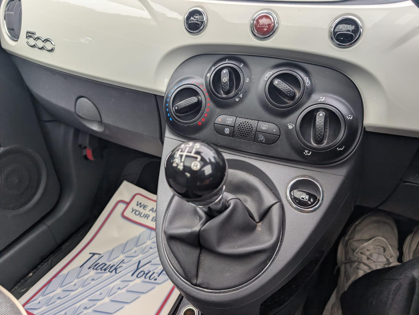 Fiat 500 1.2 Lounge Hatchback 3dr Petrol Manual Euro 6 (s/s) (69 bhp)