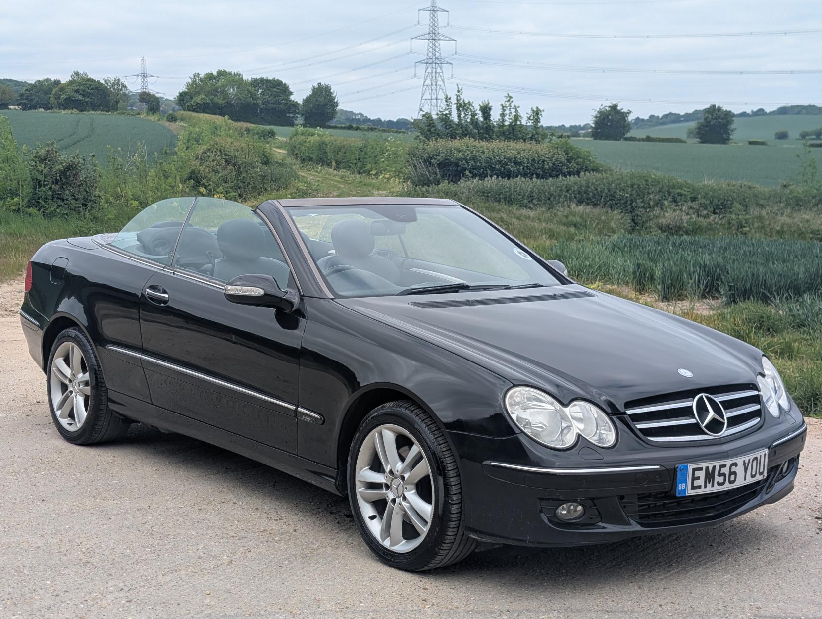 Mercedes-Benz CLK 1.8 CLK200 Kompressor Avantgarde Cabriolet 2dr Petrol Automatic (214 g/km, 163 bhp)