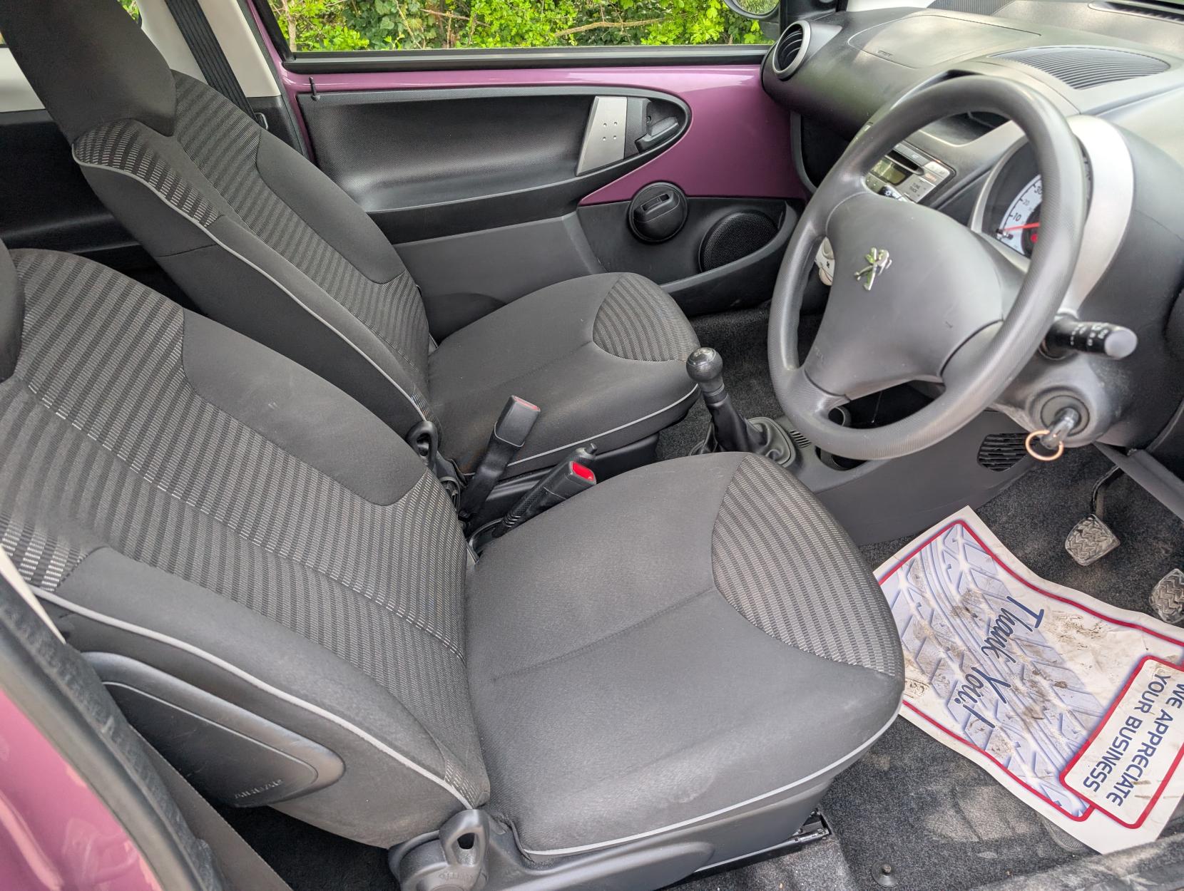 Peugeot 107 1.0 12V Active Hatchback 3dr Petrol Manual Euro 5 (68 ps)