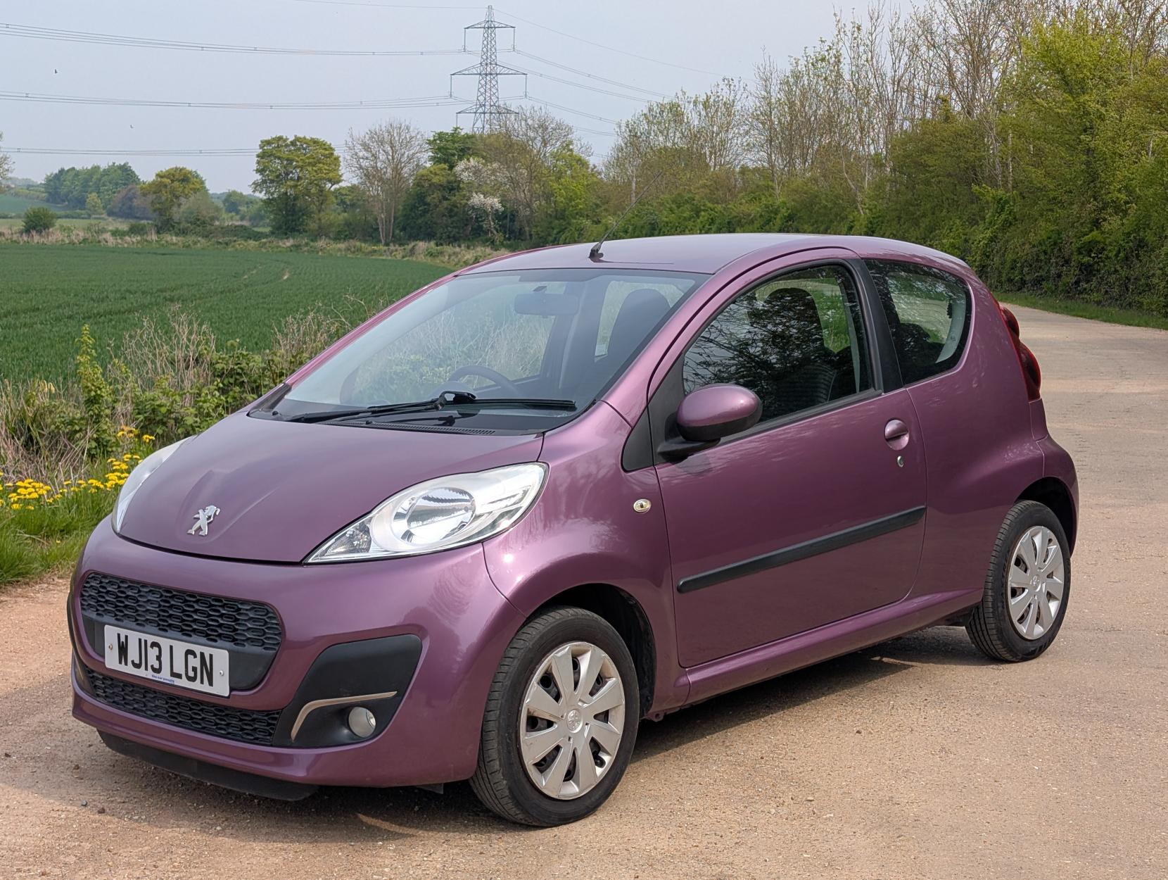 Peugeot 107 1.0 12V Active Hatchback 3dr Petrol Manual Euro 5 (68 ps)