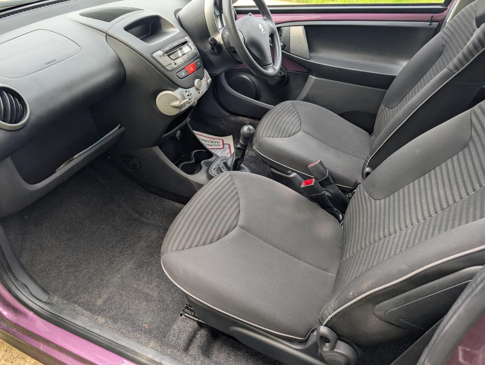 Peugeot 107 1.0 12V Active Hatchback 3dr Petrol Manual Euro 5 (68 ps)