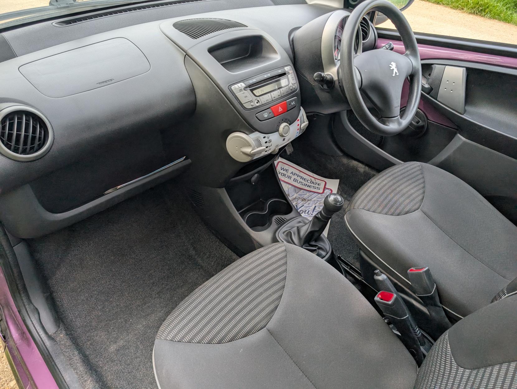 Peugeot 107 1.0 12V Active Hatchback 3dr Petrol Manual Euro 5 (68 ps)