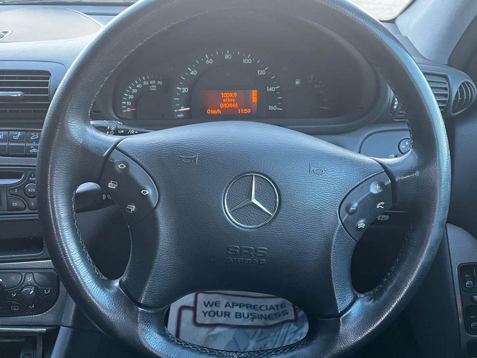 Mercedes-Benz C Class 2.6 C240 Avantgarde SE Saloon 4dr Petrol Automatic (256 g/km, 170 bhp)