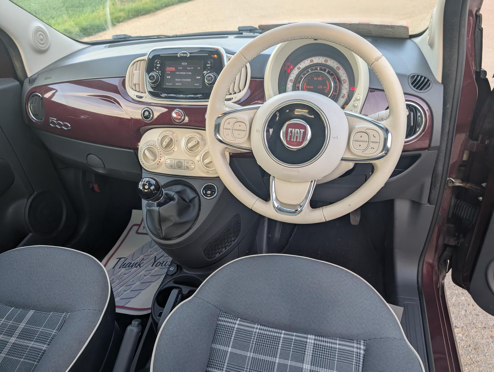 Fiat 500 1.2 Lounge Hatchback 3dr Petrol Manual Euro 6 (s/s) (69 bhp)
