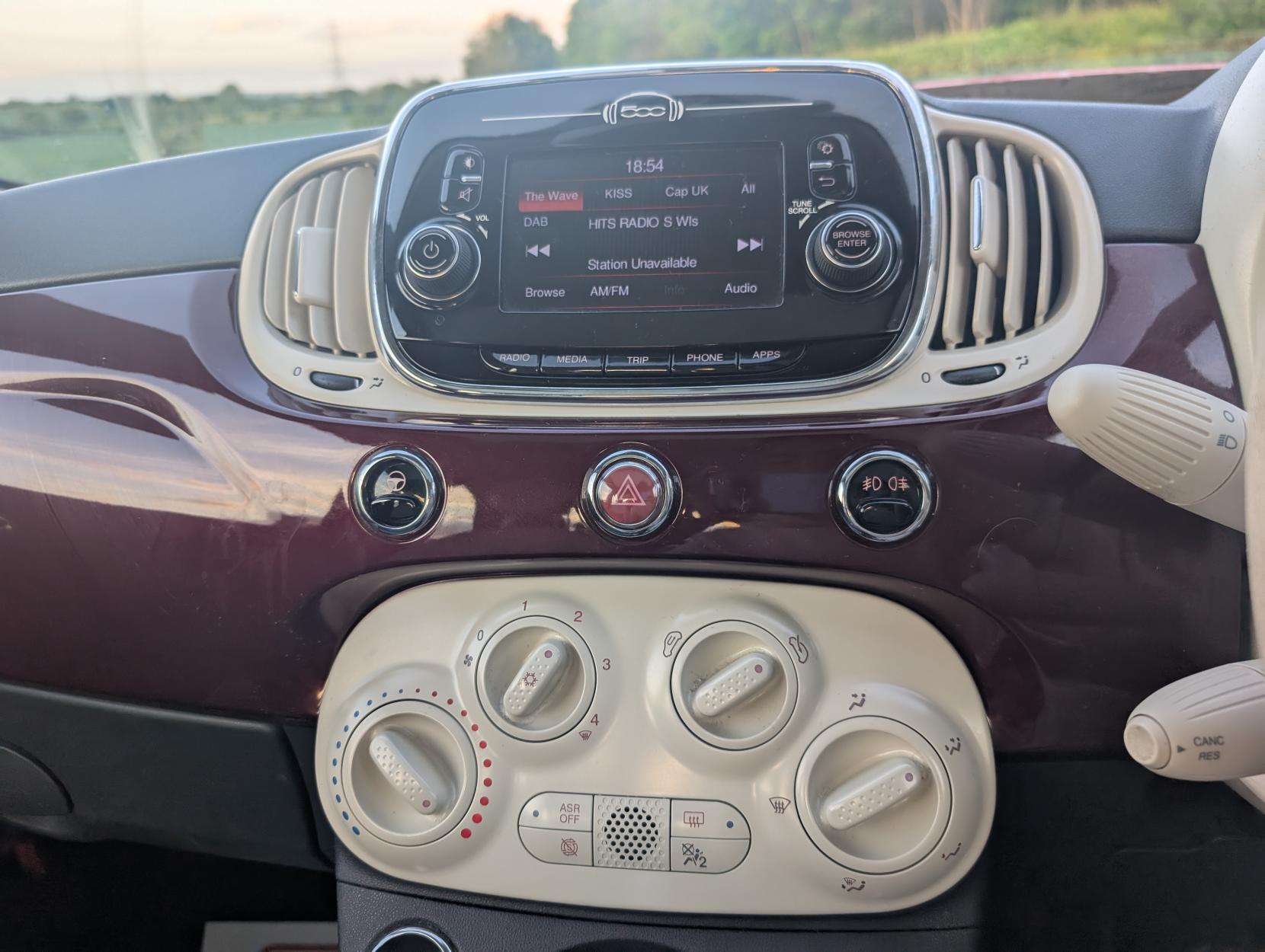 Fiat 500 1.2 Lounge Hatchback 3dr Petrol Manual Euro 6 (s/s) (69 bhp)