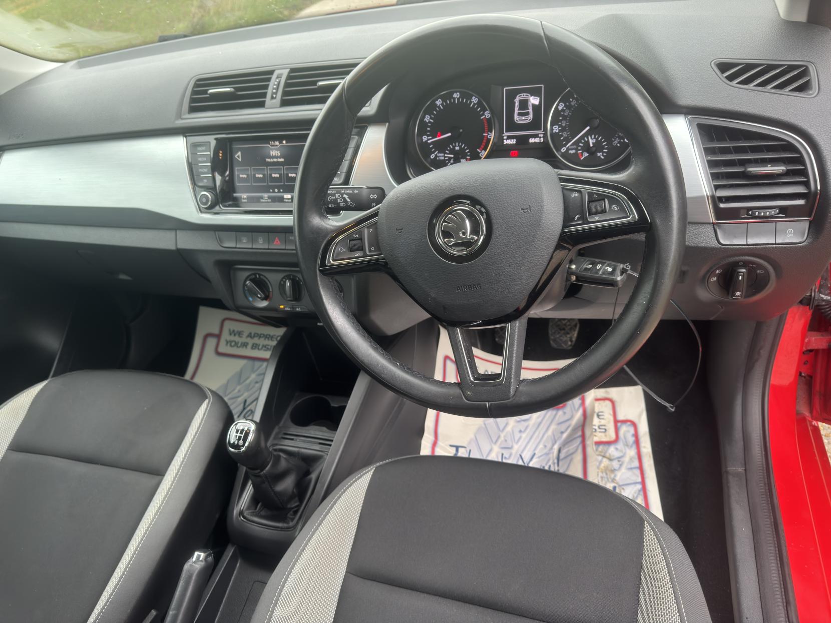 Skoda Fabia 1.0 SE Hatchback 5dr Petrol Manual Euro 6 (s/s) (75 ps)