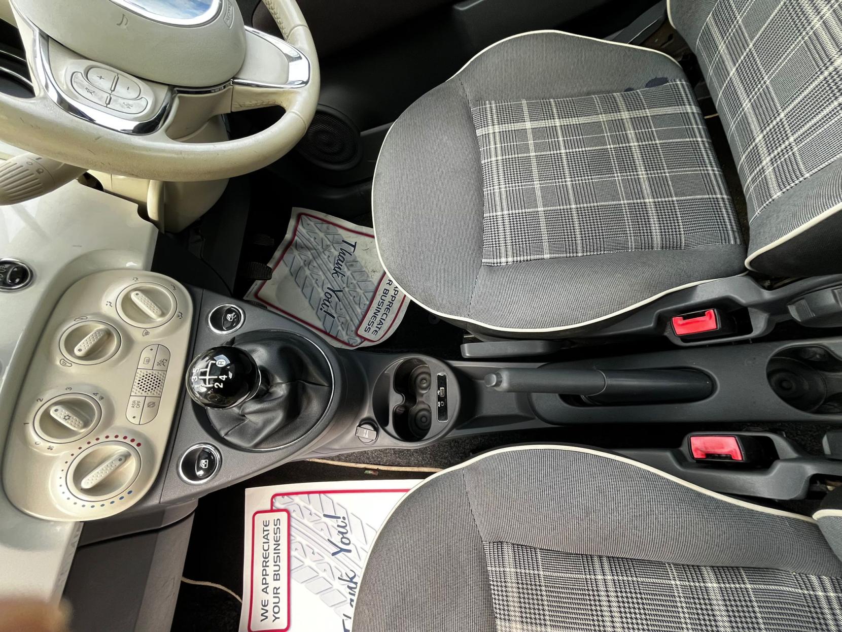Fiat 500 1.2 Lounge Hatchback 3dr Petrol Manual Euro 6 (s/s) (69 bhp)