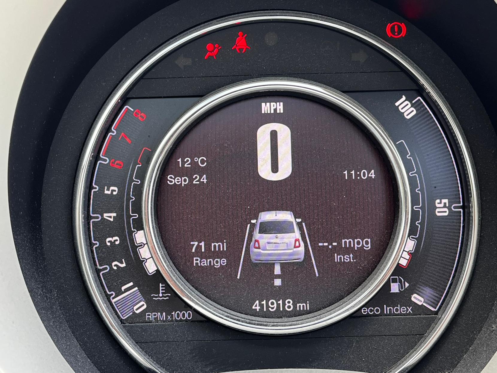 Fiat 500 1.2 Lounge Hatchback 3dr Petrol Manual Euro 6 (s/s) (69 bhp)
