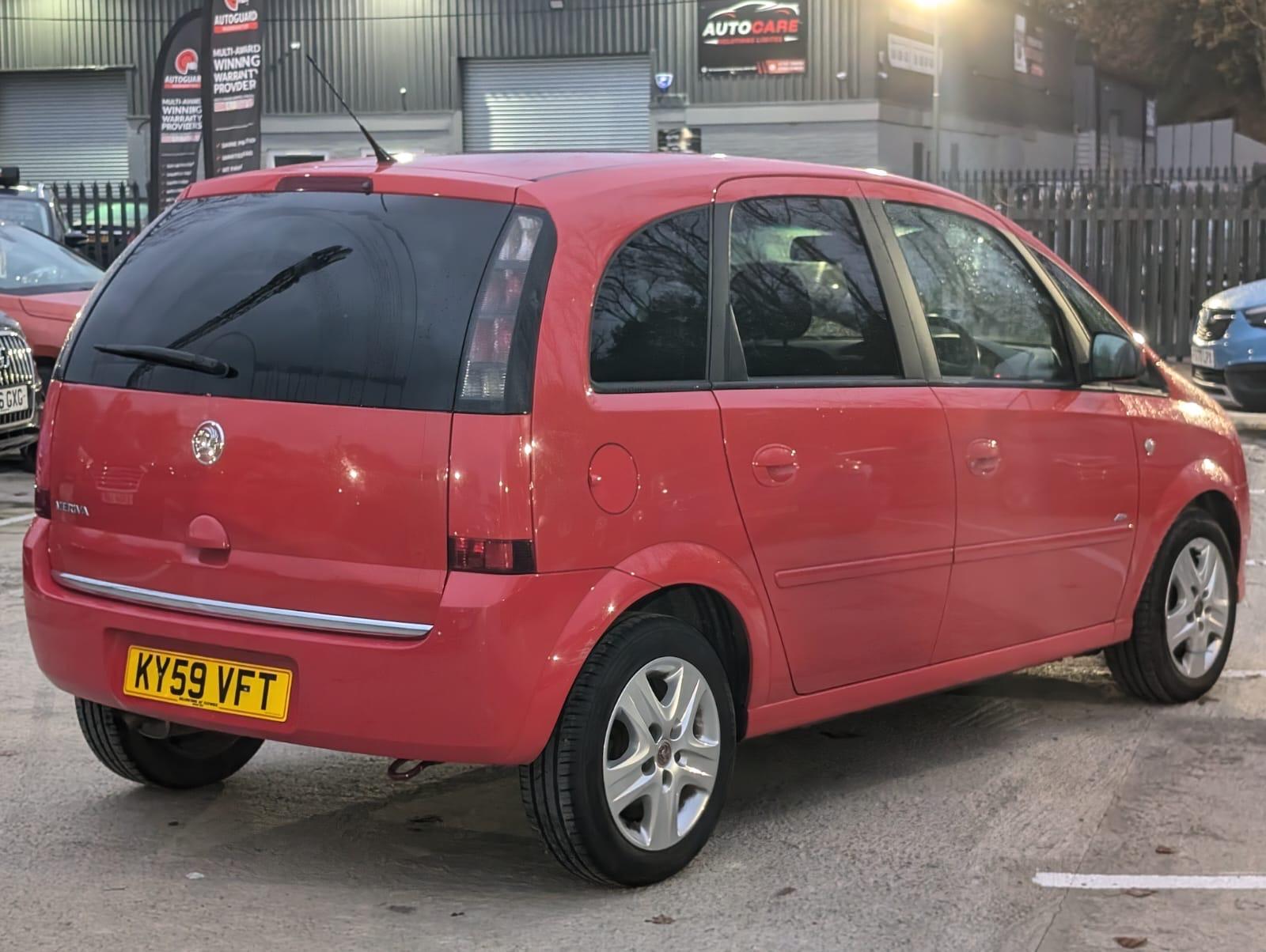 Vauxhall Meriva 1.4i 16v Active MPV 5dr Petrol Manual (148 g/km, 89 bhp)