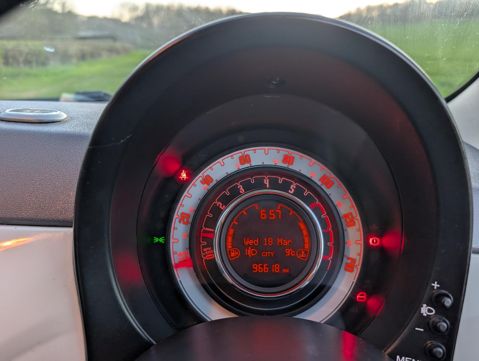 Fiat 500 1.2 Lounge Hatchback 3dr Petrol Manual Euro 6 (s/s) (69 bhp)