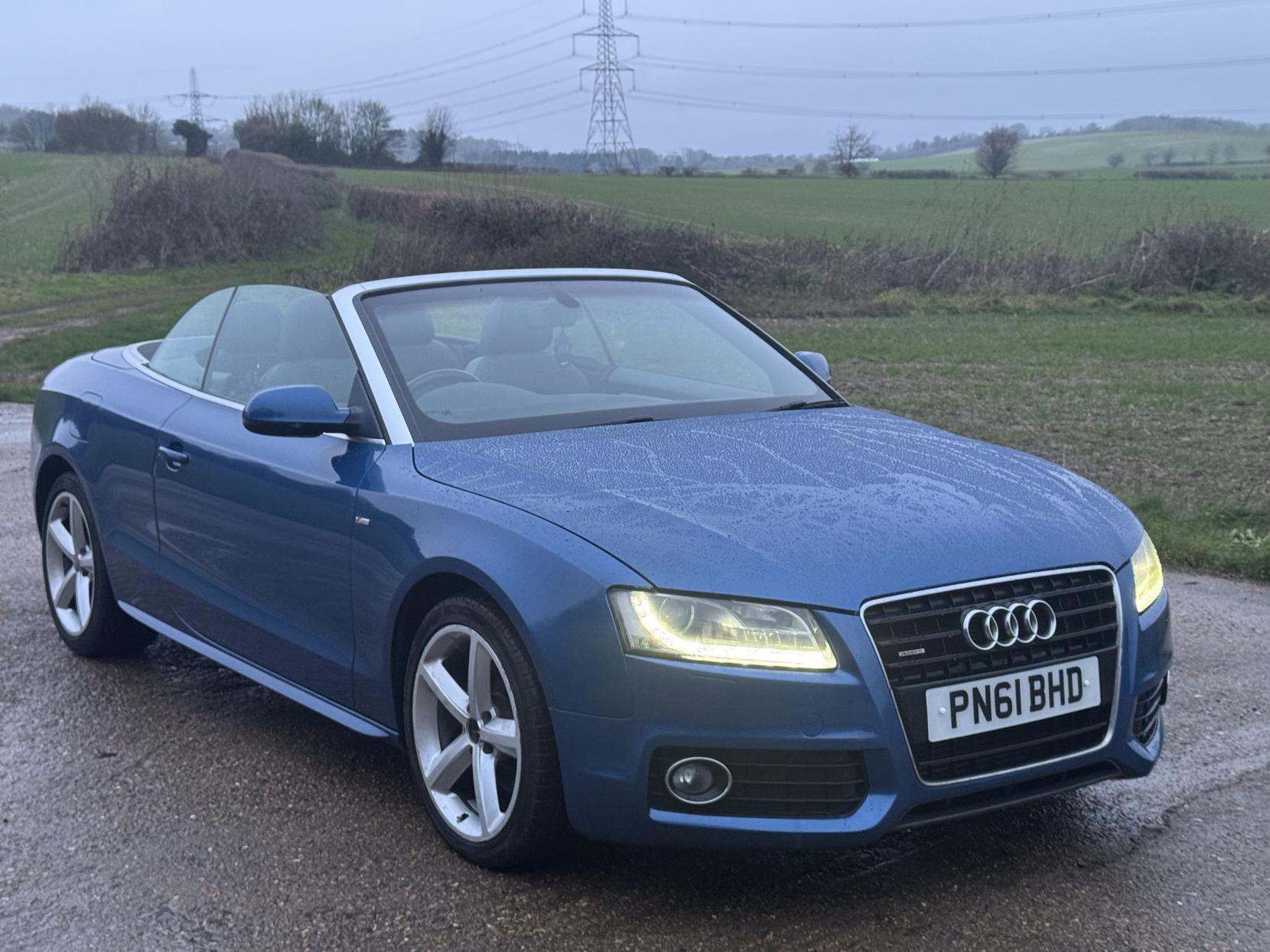 Audi A5 Cabriolet 1.8 TFSI S line Convertible 2dr Petrol Multitronic Euro 5 (160 ps)