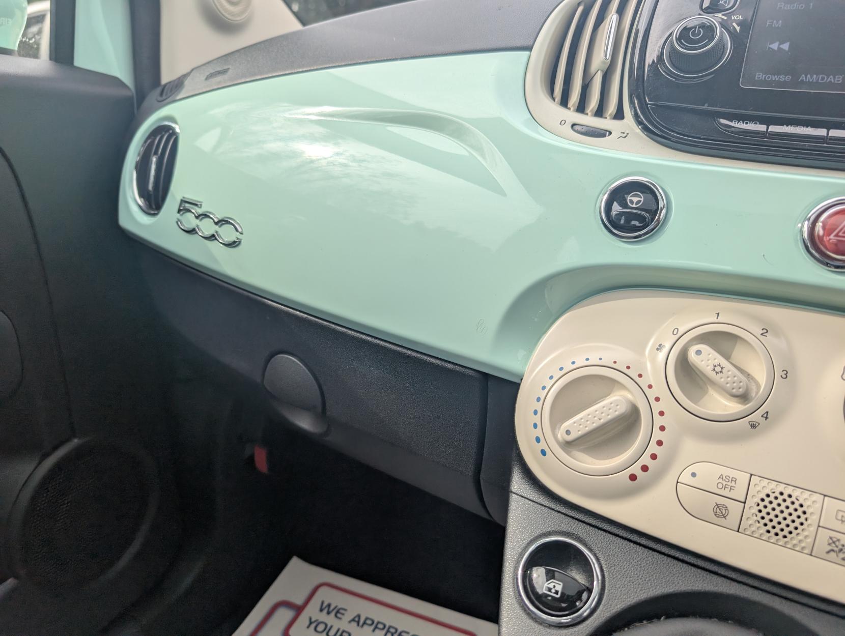 Fiat 500 1.2 Lounge Hatchback 3dr Petrol Manual Euro 6 (s/s) (69 bhp)