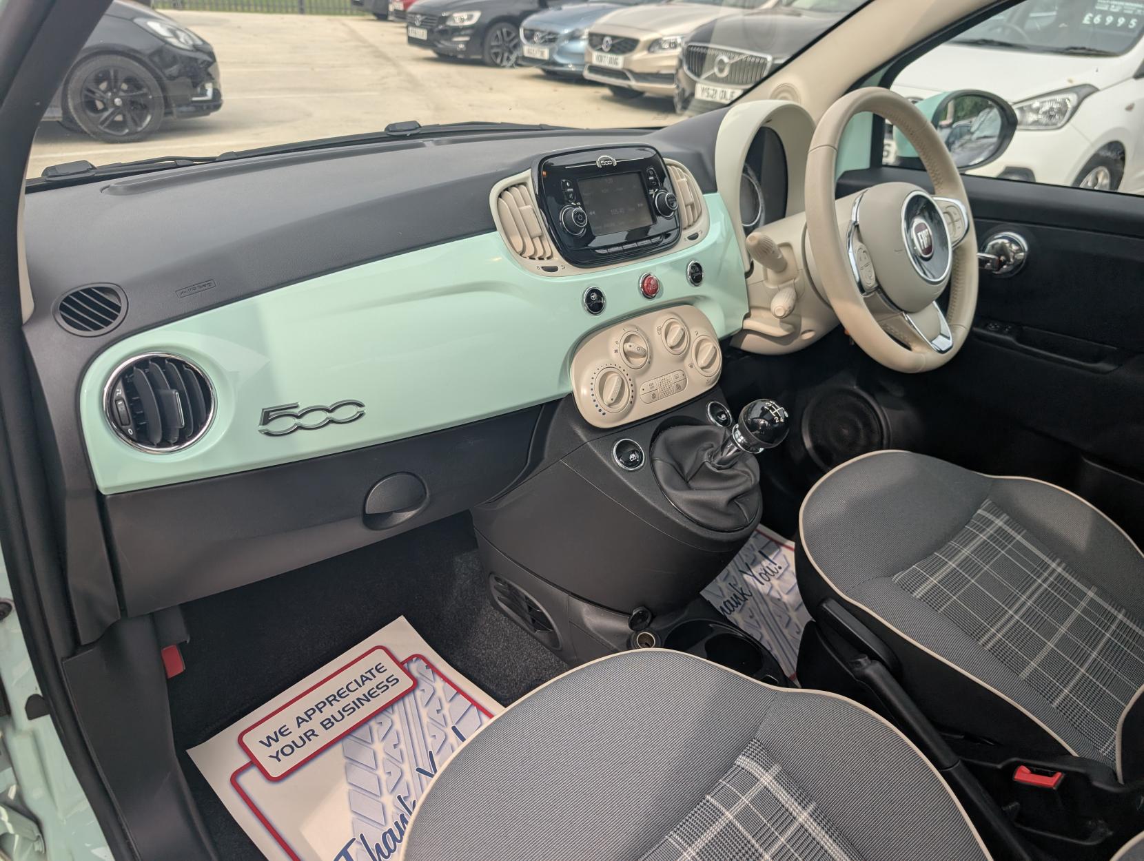 Fiat 500 1.2 Lounge Hatchback 3dr Petrol Manual Euro 6 (s/s) (69 bhp)